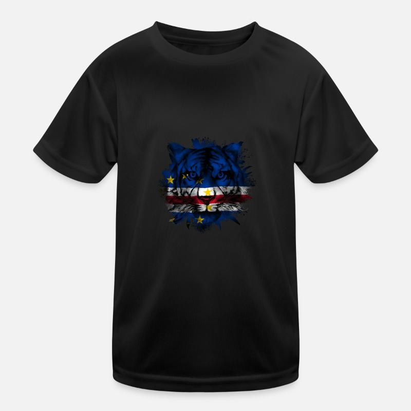 Cape Verde Kids Functional T-Shirt