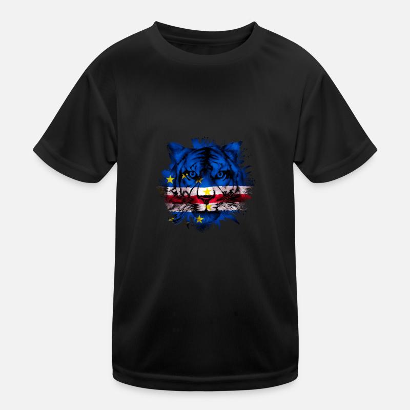 Cape Verde Kids Functional T-Shirt