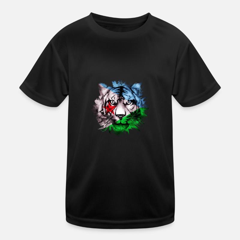 Dschibuti Kinder Funktions-T-Shirt