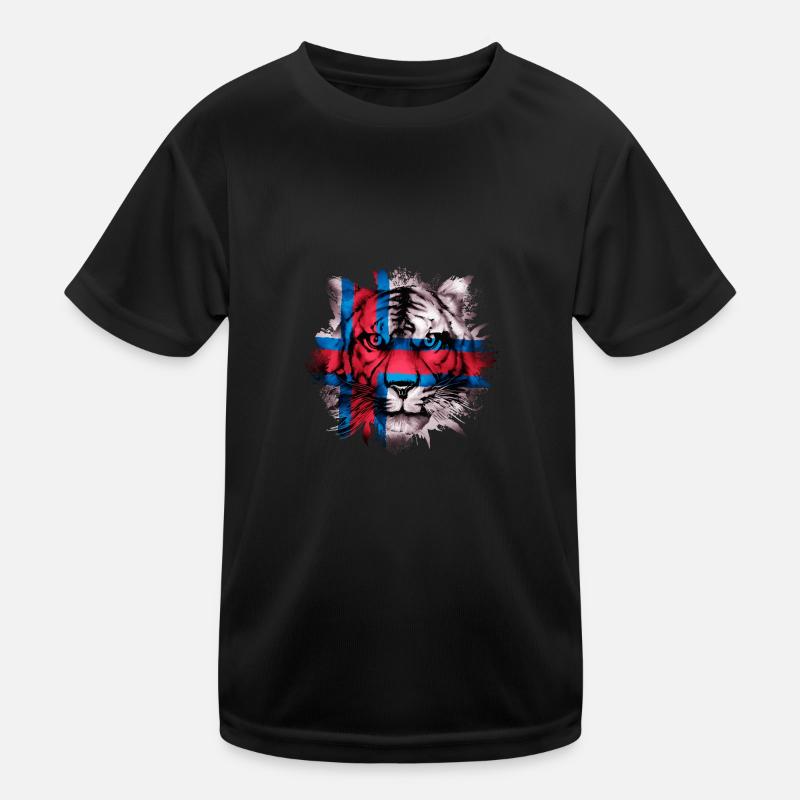 Färöer Inseln Kinder Funktions-T-Shirt