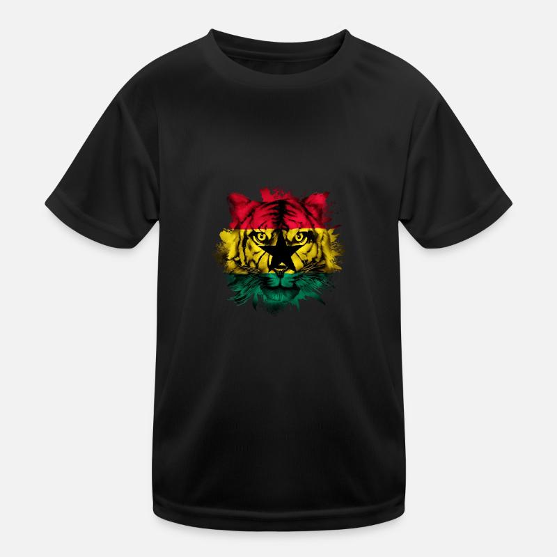Ghana Kinder Funktions-T-Shirt