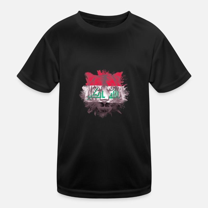 Iraq Kids Functional T-Shirt