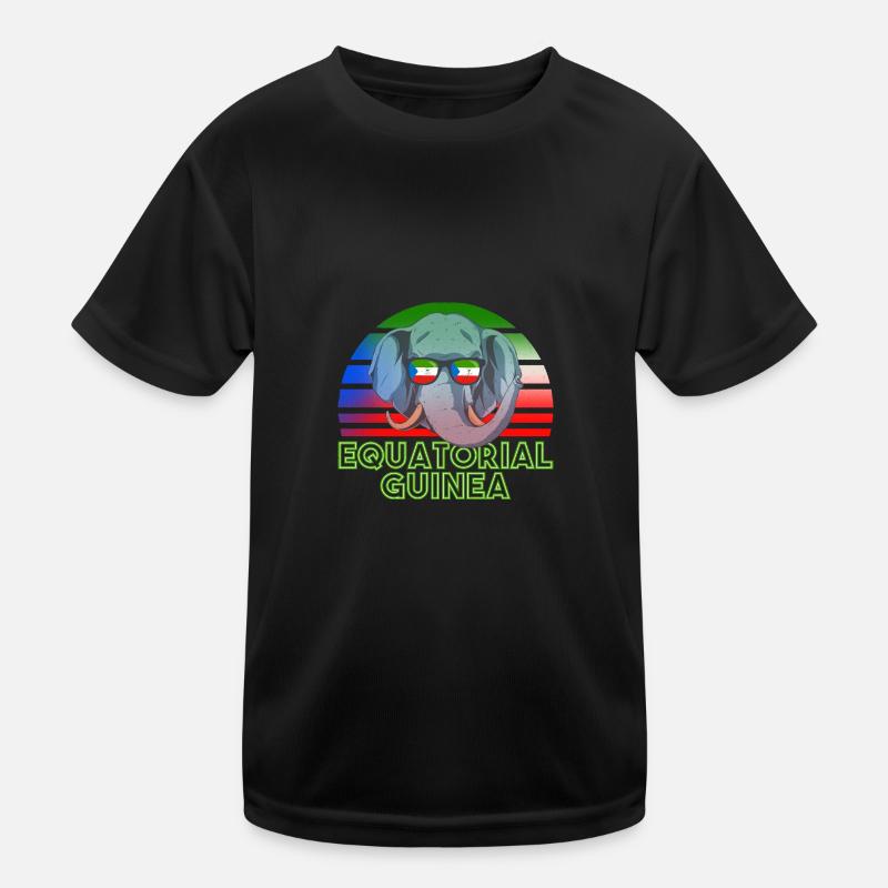 Guinée équatoriale T-shirt sport Enfant