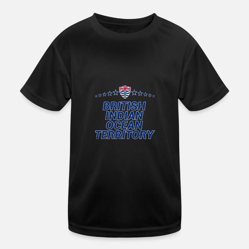 British Indian Ocean Territory Kids Functional T-Shirt