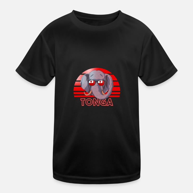 Tonga Kinder Funktions-T-Shirt