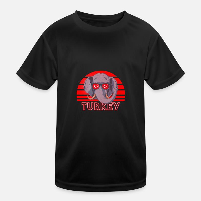 Turkey Kids Functional T-Shirt