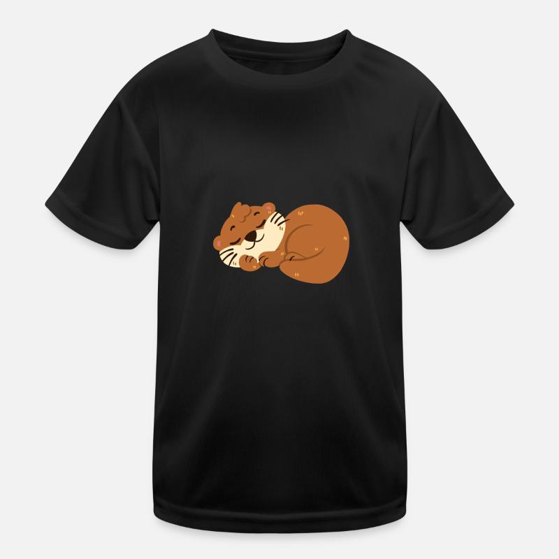 Otter sleeps Kids Functional T-Shirt