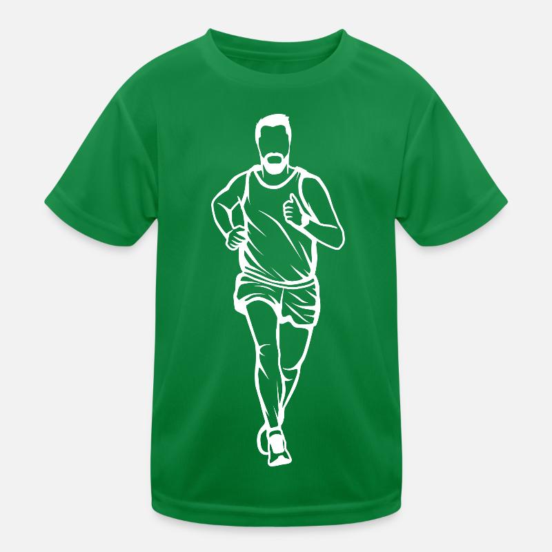Runner Boy Kids Functional T-Shirt