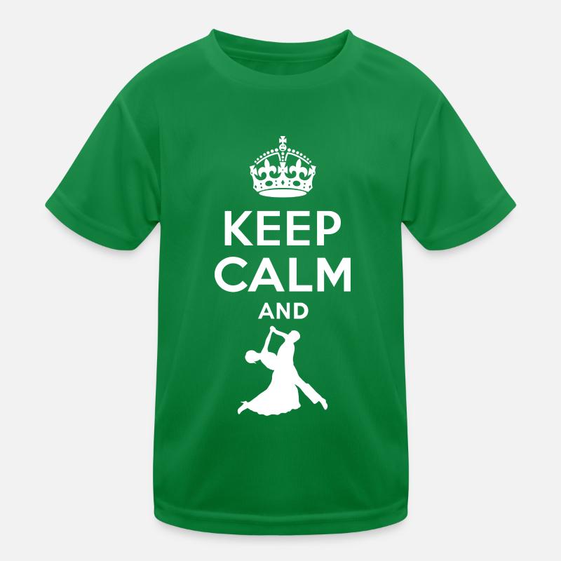 Keep calm - Waltz Kids Functional T-Shirt