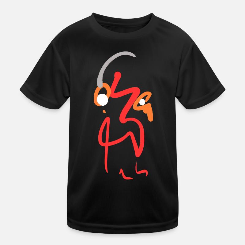 Abstrakt Kinder Funktions-T-Shirt