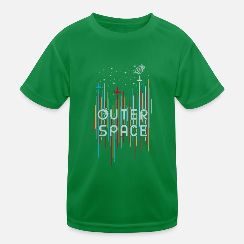 Outer Space 01 Kids Functional T-Shirt