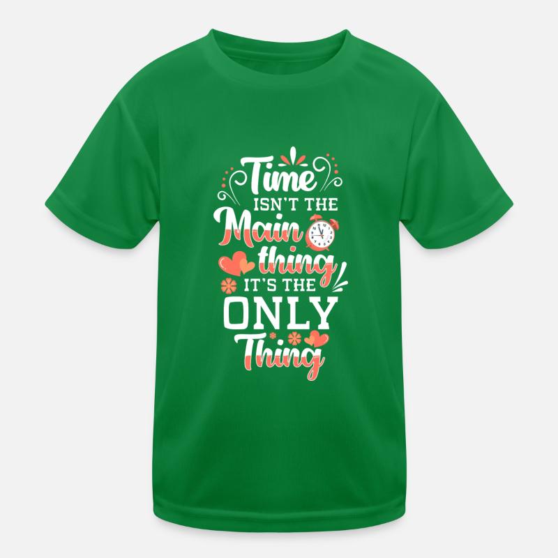 Sanduhr Lebenszeit Countdown Kinder Funktions-T-Shirt