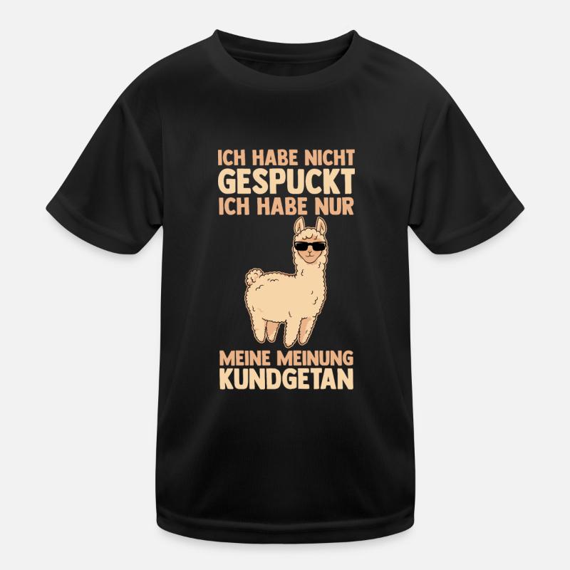 Alpaka Kinder Funktions-T-Shirt