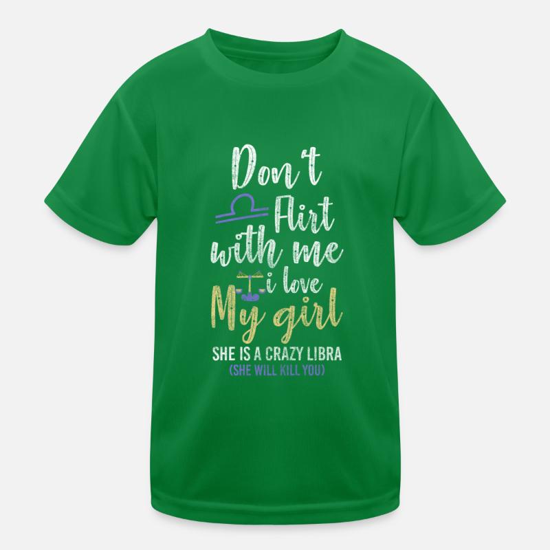 Libra Constellation Astro Kids Functional T-Shirt