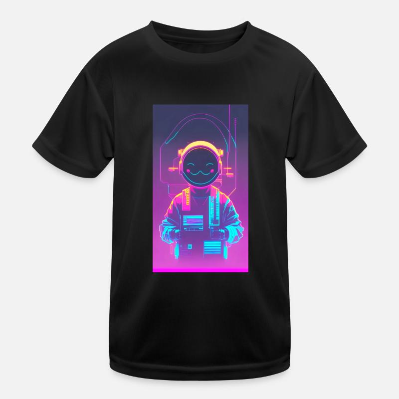 Cyber chill Kinder Funktions-T-Shirt