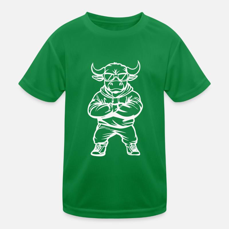 Taurus Comic Cool Kids Functional T-Shirt