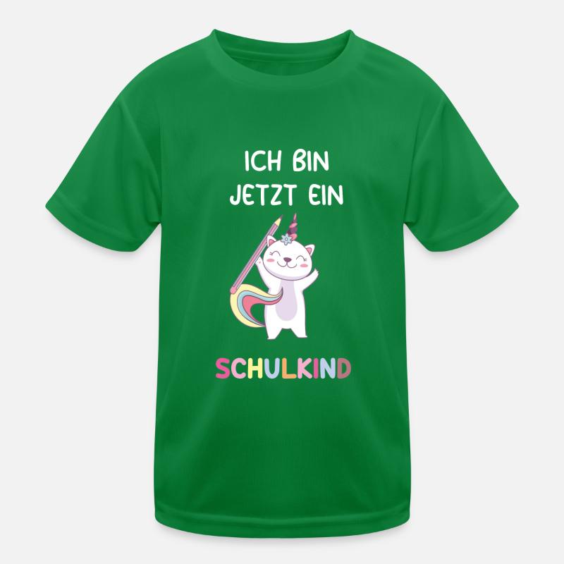 Ich bin jetzt ein Schulkind - Schule Erste Klasse Kinder Funktions-T-Shirt