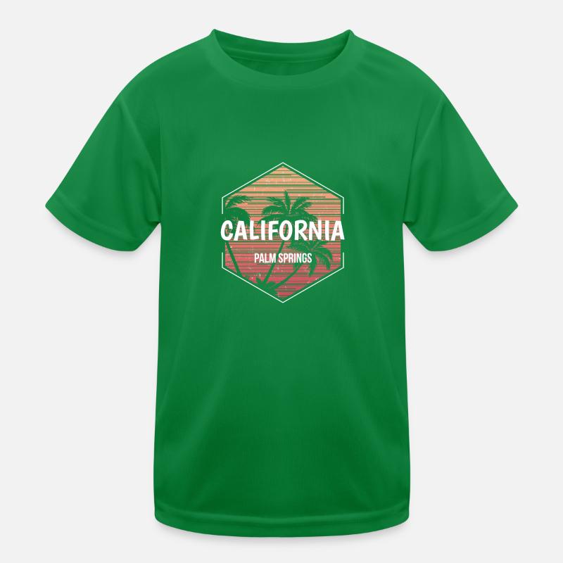 Palm Springs Desert Vacation Souvenir Kids Functional T-Shirt