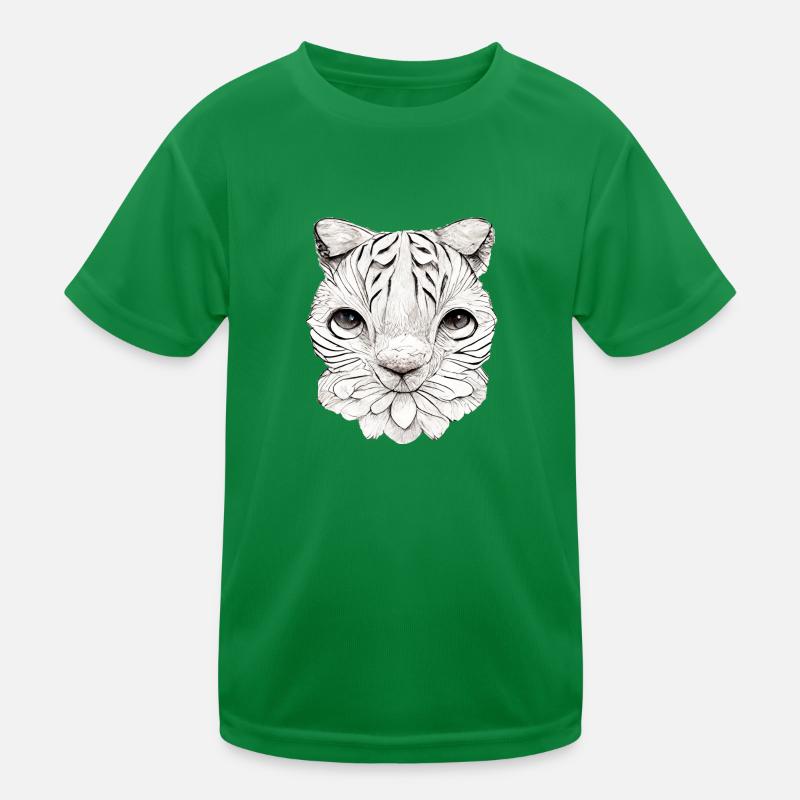 Petit chat dans un style comique T-shirt sport Enfant