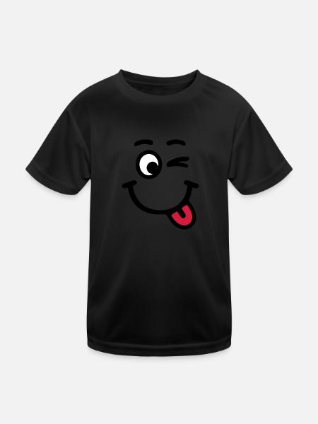 Funny - Kids Functional T-Shirt - black