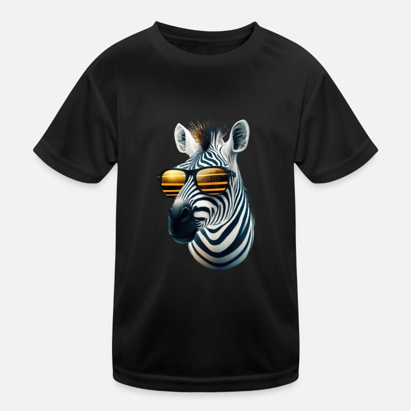 Zebra Kids Functional T-Shirt