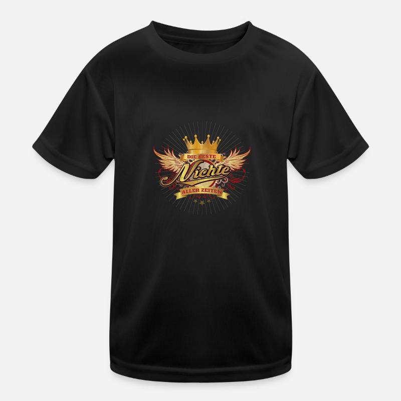 Die beste Nichte aller Zeiten Geschenk Nichte Kinder Funktions-T-Shirt