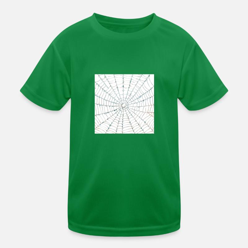Conception de toile d’araignée T-shirt sport Enfant