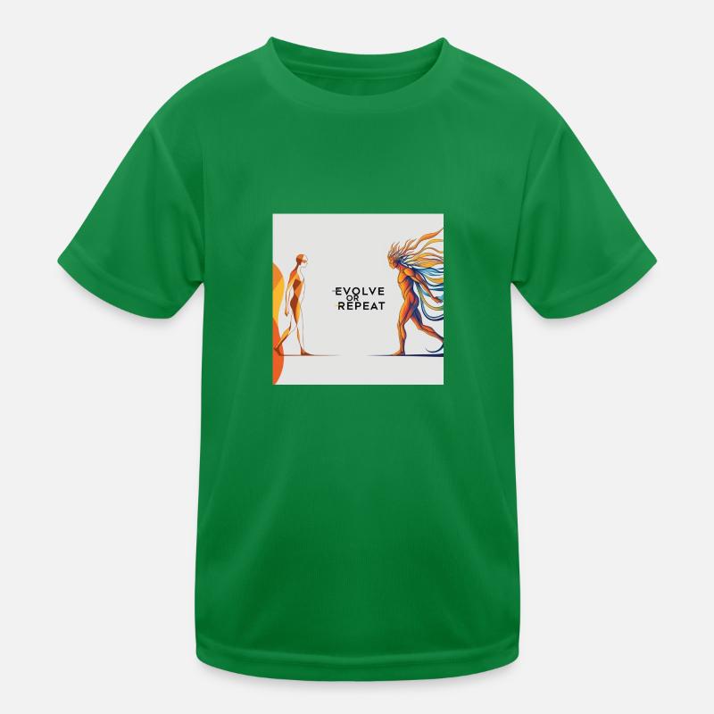 Evolve or Repeat Kinder Funktions-T-Shirt