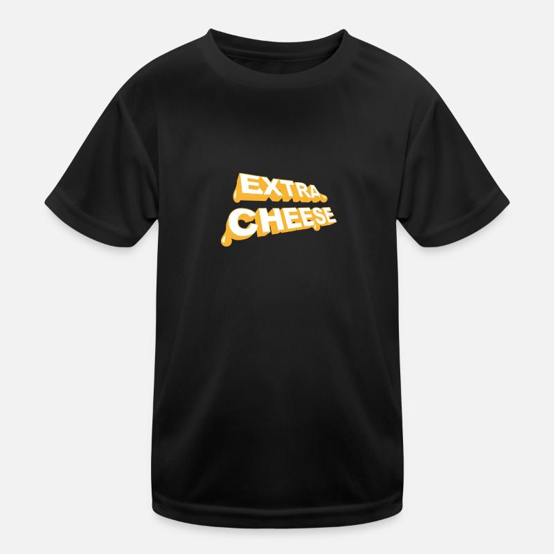 Extra Cheese - Extraportion cheese Kids Functional T-Shirt