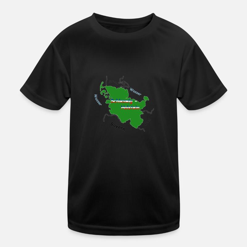 Schleswig Holstein Kinder Funktions-T-Shirt