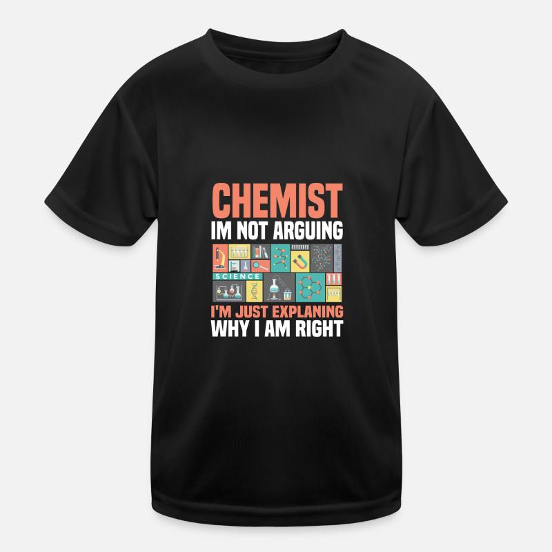 Chemie Lehrer Kinder Funktions-T-Shirt