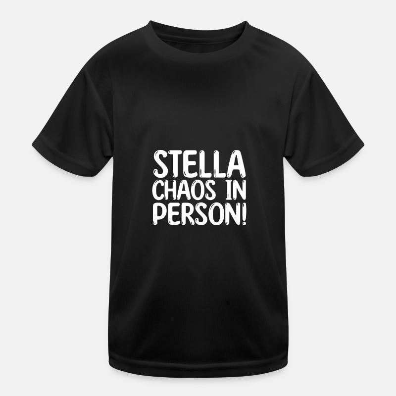 First name Stella Kids Functional T-Shirt
