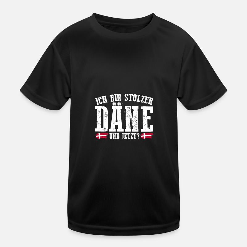 Dänen Dänisch Dänemark Kinder Funktions-T-Shirt