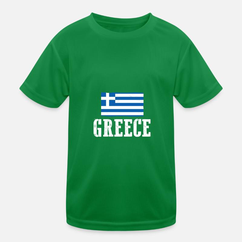 Greeks Greece Kids Functional T-Shirt