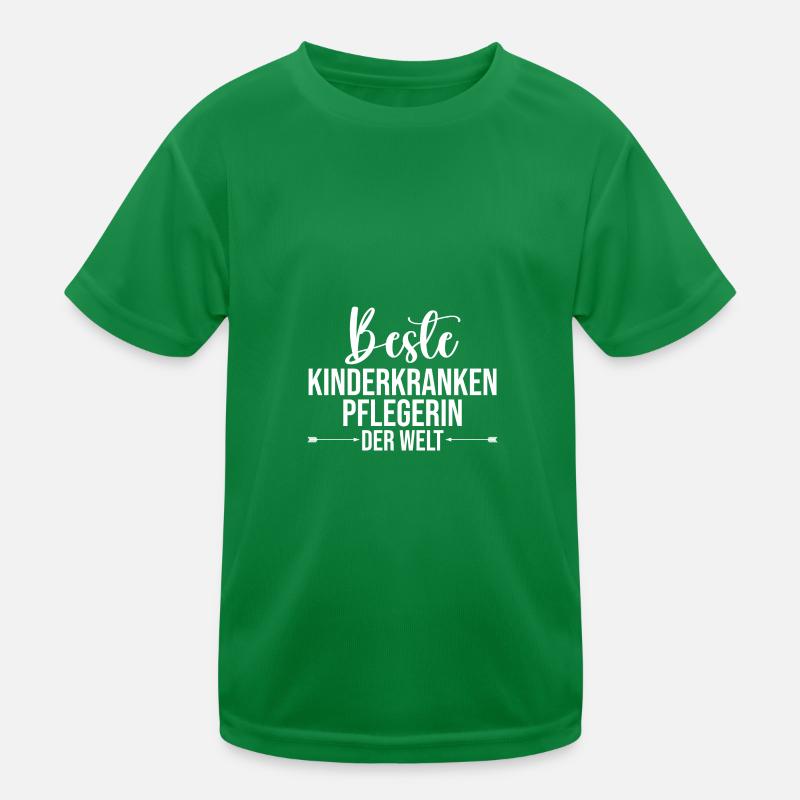 Pfleger Pflegekraft Kinderkrankenpflegerin Kinder Funktions-T-Shirt