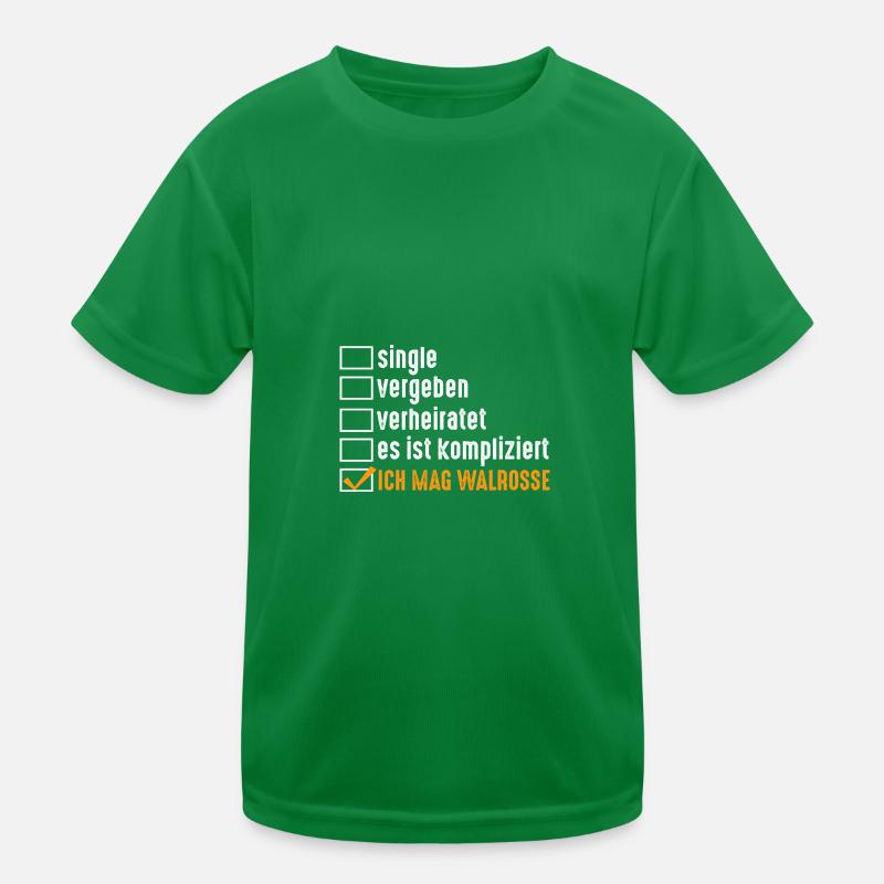 Walross Kinder Funktions-T-Shirt