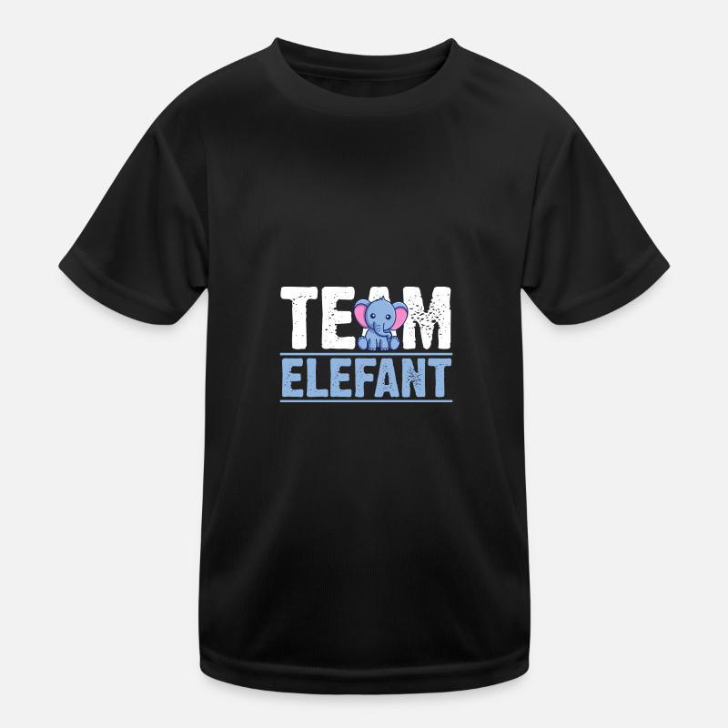 Elefant Elefanten Kinder Funktions-T-Shirt