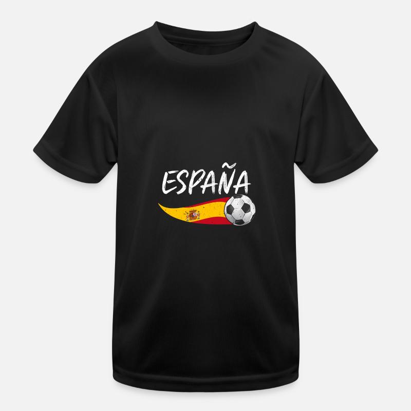 Spanier Spanien Kinder Funktions-T-Shirt