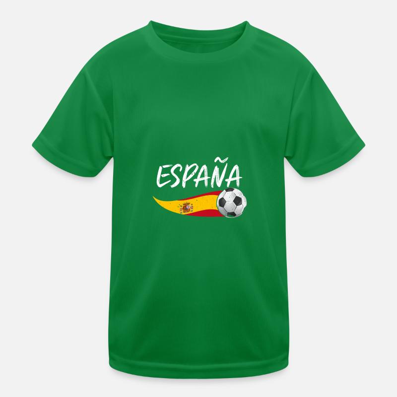 Spaniards Spain Kids Functional T-Shirt
