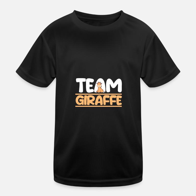 Giraffe Giraffen Kinder Funktions-T-Shirt