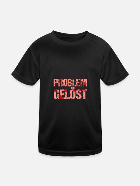 Halloween Costume Blood Smeared - Kids Functional T-Shirt - black - Front
