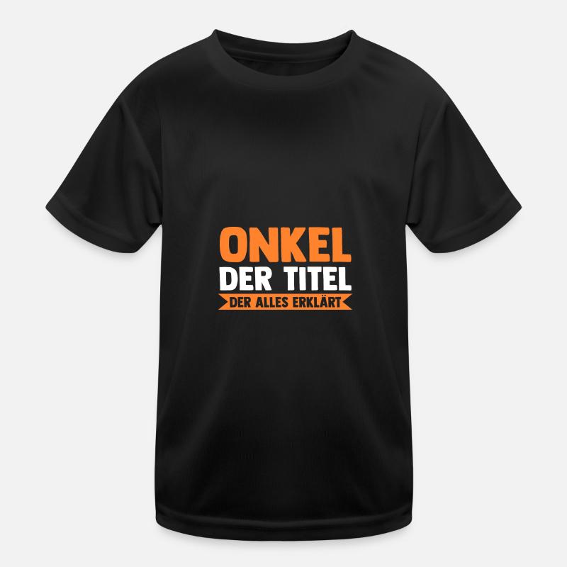 Oncle T-shirt sport Enfant