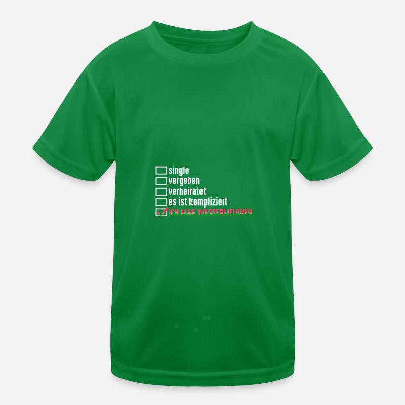 Früchte Wassermelone Kinder Funktions-T-Shirt