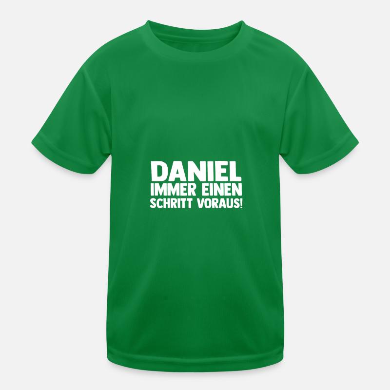 Vorname Daniel Kinder Funktions-T-Shirt