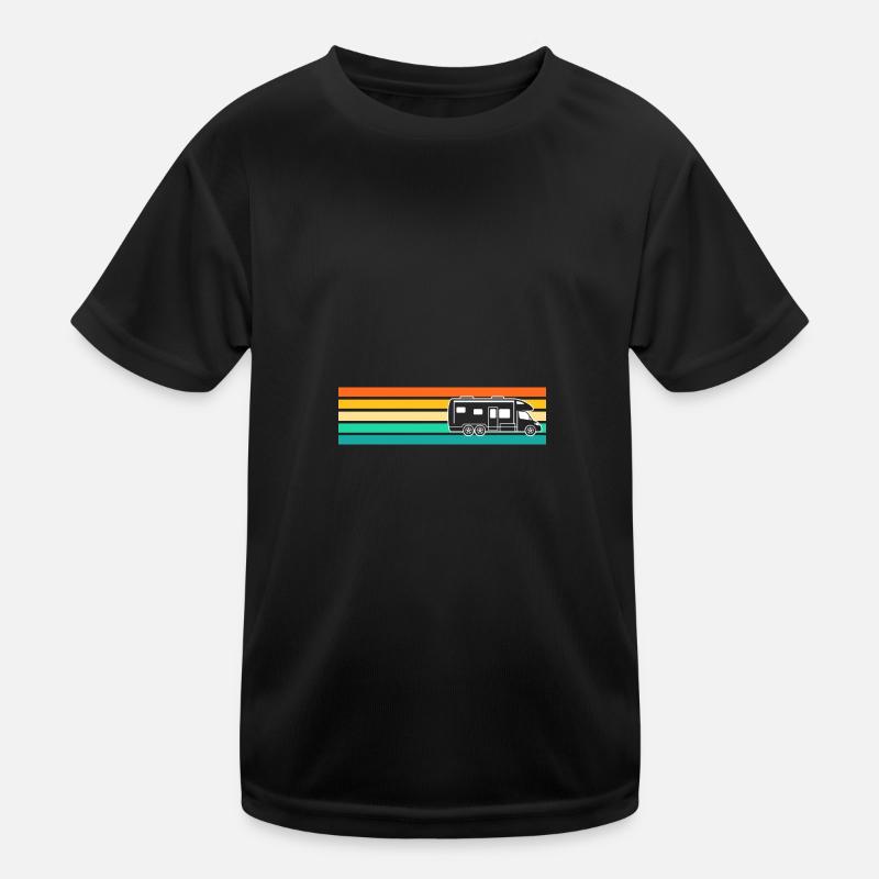 Motorhome Caravan Camper Camping Kids Functional T-Shirt