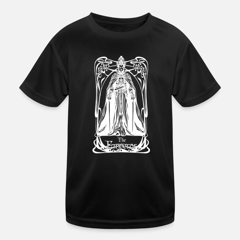 Die Kaiser Tarotkarte Kinder Funktions-T-Shirt