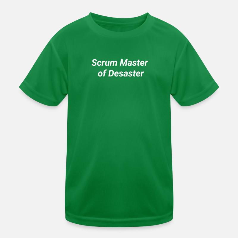 Scrum Master du Désastre T-shirt sport Enfant