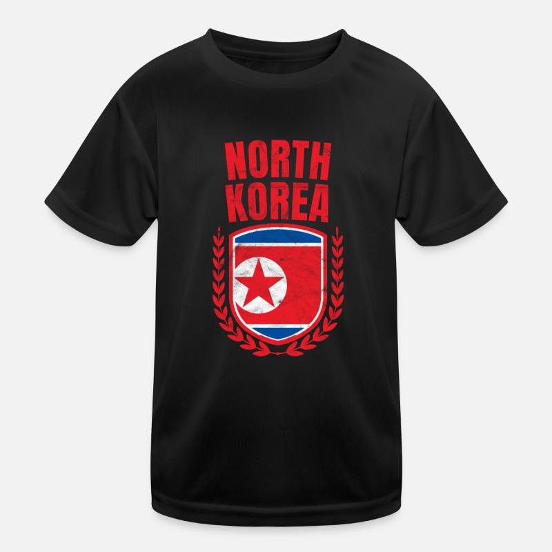 Corée du Nord T-shirt sport Enfant