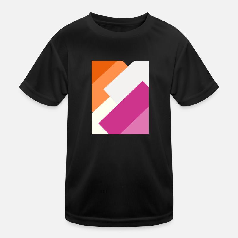 Lesbian Geometrics Kinder Funktions-T-Shirt