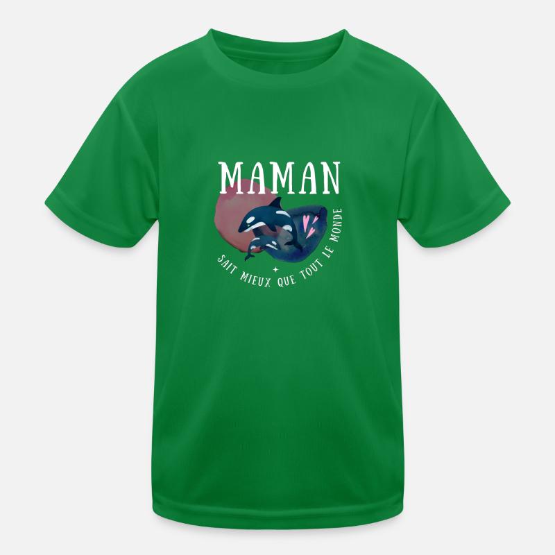 Mama Muttertag Kinder Funktions-T-Shirt